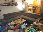Grote hoekbank met verstelbare hoofdsteun, Huis en Inrichting, Banken | Bankstellen, Ophalen, 250 tot 300 cm, Hoekbank, Zo goed als nieuw