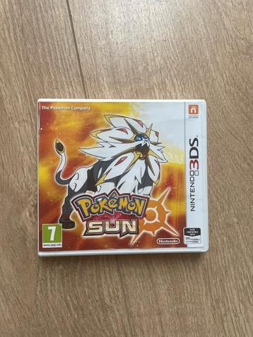 Pokémon Sun 3DS beschikbaar voor biedingen