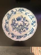Blue Danube Bordje - Handgeschilderd, Antiek en Kunst, Antiek | Servies los, Ophalen of Verzenden