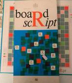 Board script ( scrabble), Hobby en Vrije tijd, Gezelschapsspellen | Bordspellen, Ophalen of Verzenden, Zo goed als nieuw