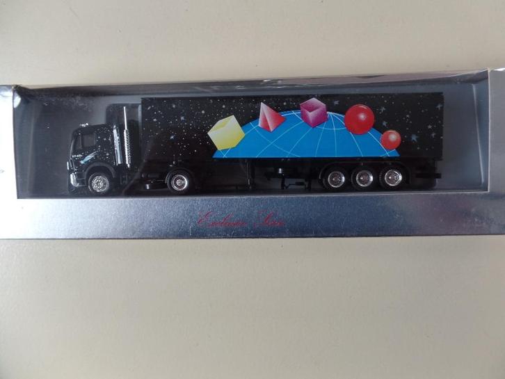 Mercedes trekker / oplegger  Herpa, Hobby en Vrije tijd, Modelauto's | 1:87, Nieuw, Bus of Vrachtwagen, Herpa, Verzenden