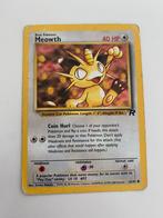 Meowth - Team Rocket - 62/82 - Pokemon kaart, Hobby en Vrije tijd, Verzamelkaartspellen | Pokémon, Gebruikt, Ophalen of Verzenden