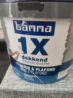 Latex gebroken wit ., Doe-het-zelf en Verbouw, Verf, Beits en Lak, Ophalen, Gebruikt, 5 tot 10 liter, Wit