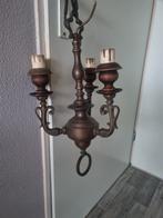 antieke hanglamp ( koper ), Huis en Inrichting, Lampen | Hanglampen, Ophalen of Verzenden, Minder dan 50 cm