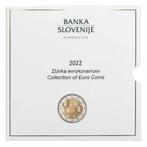 BU set Slovenie 2022 - 1 cent t/m 3 euro - 10 munten Blister, Postzegels en Munten, Munten | Europa | Euromunten, Verzenden, Slovenië