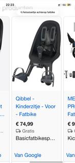 Achter fietszitje - veilig en comfortabel, Fietsen en Brommers, Ophalen, Achterzitje, 9 t/m 18 kg, Gebruikt