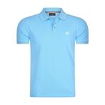 Heren Polo SS Polo Applique Pique - Lichtblauw - Maat: XXL, Blauw, Nieuw, Overige maten, Cappuccino Italia
