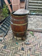 Regenton wijnvat met deksel, Tuin en Terras, Ophalen, Gebruikt, Met kraantje, 150 liter of meer