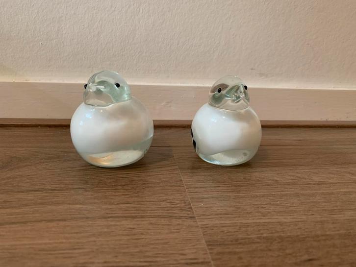 Leonardo Uccellini Glazen Vogel - Wit, Antiek en Kunst, Kunst | Designobjecten, Ophalen