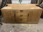 Teakhouten Tafel & Dressoir, Ophalen, Gebruikt, 100 tot 150 cm, Teakhout