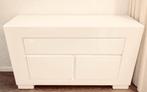 Hoogglans witte commode te koop, Ophalen, 50 tot 70 cm, 100 cm of meer, Zo goed als nieuw