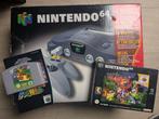 N64 console met 1 controller en 2 games, Spelcomputers en Games, Ophalen of Verzenden, Zo goed als nieuw, Met 1 controller, Met games
