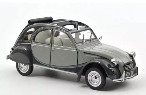 Citroen 2CV Charleston grijs 1983 1/18 NOREV ref: 181487, Hobby en Vrije tijd, Modelauto's | 1:18, Nieuw, Auto, Norev, Verzenden