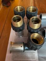 Henco perskoppelingen rvs/kunststof +/- 300 nieuwprijs, Doe-het-zelf en Verbouw, Buizen en Afvoer, Ophalen, Overige materialen