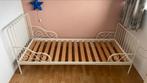 Minnen meegroei bed meisje, Kinderen en Baby's, Kinderkamer | Bedden, Gebruikt, Lattenbodem, Ophalen of Verzenden, 180 cm of meer