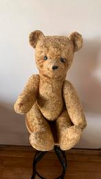 Oude Franse Teddybeer jaren ‘40/‘50, Verzamelen, Beren en Cherished Teddies, Overige merken, Stoffen beer, Gebruikt, Ophalen of Verzenden
