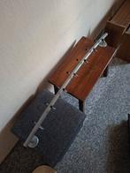 Kapstok jassen metaal zilver zwart 7 haken, Zo goed als nieuw, Minder dan 100 cm, Metaal, Ophalen