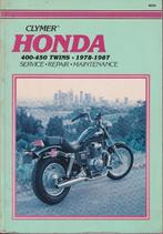 Honda 400-450 Twins Service-repair 1978-1987 Clymer, Motoren, Handleidingen en Instructieboekjes, Ophalen of Verzenden, Honda
