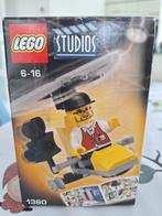 Lego Studios Director’s Copter -> set 1360 CIB, Ophalen of Verzenden, Zo goed als nieuw, Complete set, Lego
