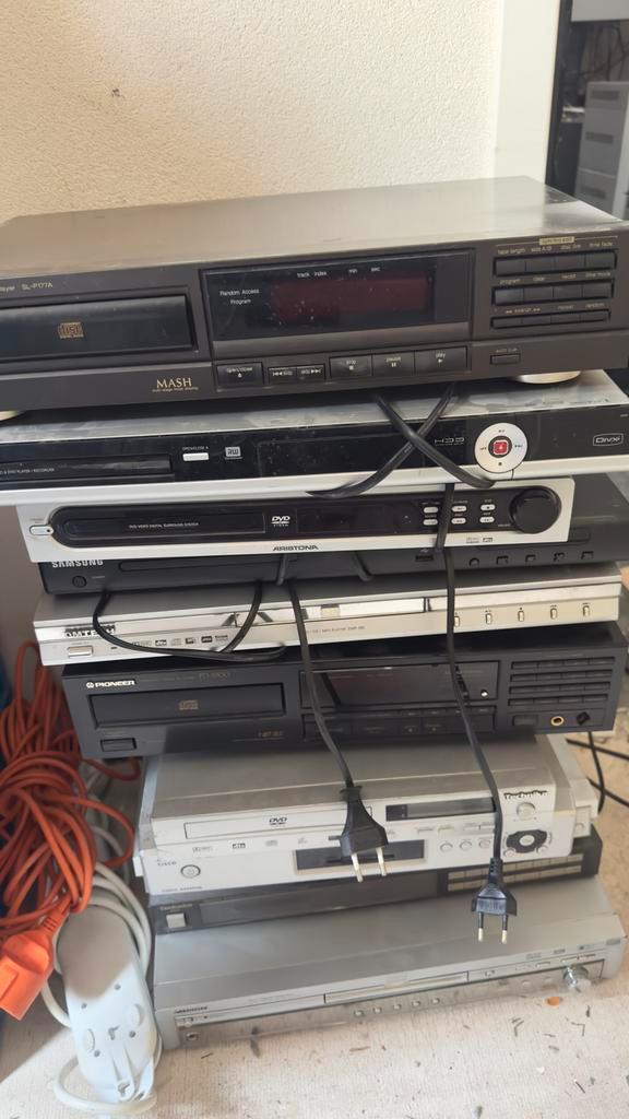 Partij DVD Spelers/Recorders - Diverse Merken, Audio, Tv en Foto, Dvd-spelers, Gebruikt, Dvd-speler, Overige merken, Ophalen