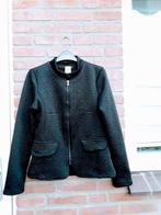 Luxe designer bedrukte blazer van Fos Amsterdam, S zwart, Verzenden, Zwart, Zo goed als nieuw, Jasje