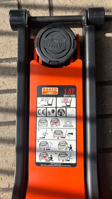 Bahco BH11500 Garagekrik - Zo goed als nieuw beschikbaar voor biedingen