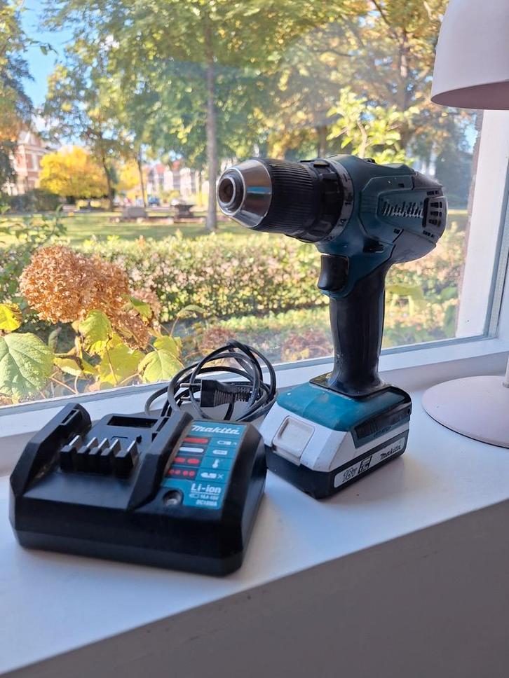Makita 18V Accuboormachine - DF457D, Doe-het-zelf en Verbouw, Gereedschap | Boormachines, Ophalen