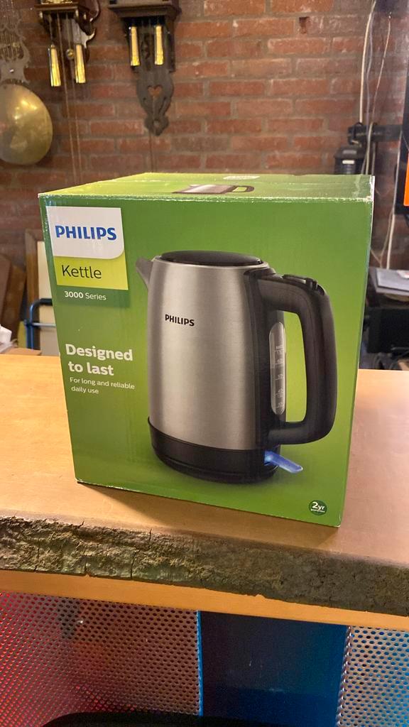 Waterkoker Philips Daily Collection, Witgoed en Apparatuur, Waterkokers, Zo goed als nieuw, 1 tot 2 liter, Draadloos, Ophalen