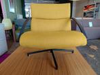 Harvink Focus draaifauteuil | Geel | Ploegwool | Refurbished, Info@andriesign.nl, Nieuw, 75 tot 100 cm, Ophalen of Verzenden