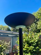 Zwarte staande uplight lamp, Ophalen, Gebruikt, Metaal, 150 tot 200 cm