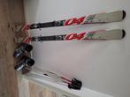 Ski's met schoenen en stokken, Sport en Fitness, Skiën en Langlaufen, 160 tot 180 cm, Gebruikt, Skiën, Ski's