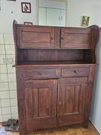 Oude houten Friese kast, Ophalen, Gebruikt