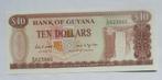 Guyana 10 Dollars  1989, Postzegels en Munten, Bankbiljetten | Amerika, Verzenden, Zuid-Amerika