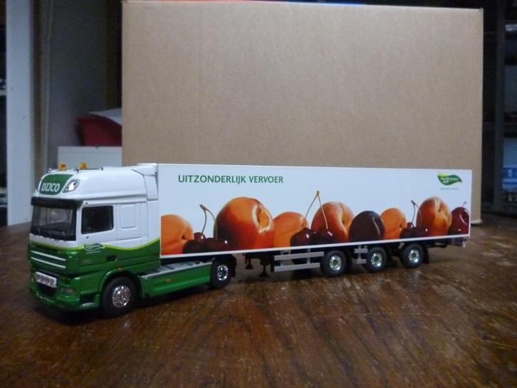 Tekno DAF XF 105 Dijco met certificaat, Hobby en Vrije tijd, Modelauto's | 1:50, Nieuw, Bus of Vrachtwagen, Tekno, Verzenden