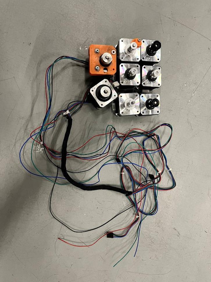 Hanpose NEMA17 Stappenmotor - 17hs4401 - 8x, Hobby en Vrije tijd, Elektronica-componenten, Gebruikt, Ophalen of Verzenden