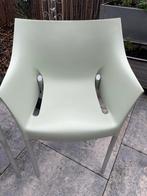 2x Kartell stoel Dr No design Philip Stark groen, Ophalen, Overige kleuren, Twee