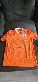 Nederlands elftal shirt met handtekeningen., Shirt, Gebruikt, Ophalen of Verzenden, Maat L