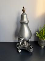 Antieke Tinnen Kraantjeskan RIO Tiel 94% Tin met Brander, Ophalen of Verzenden