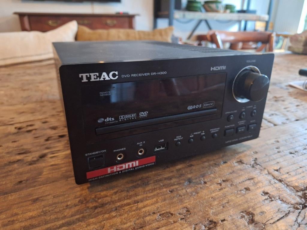 TEAC DR-H300 DVD Receiver met HDMI, Ophalen, Gebruikt, Dvd-speler, Overige merken