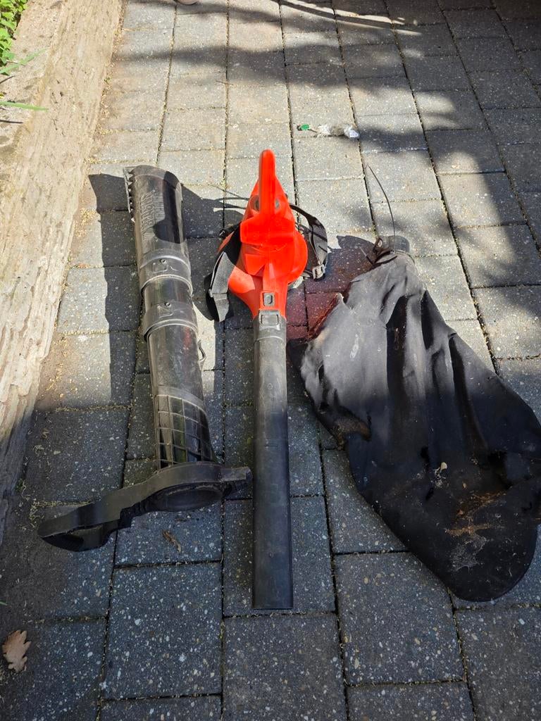Black & Decker bladblazer/bladzuiger - werkt goed, Gebruikt, Met opvangzak, Handgedragen, Ophalen of Verzenden