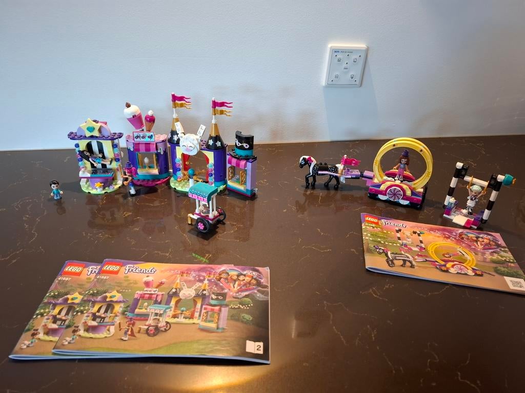Lego friends kermis compleet, Ophalen of Verzenden, Zo goed als nieuw