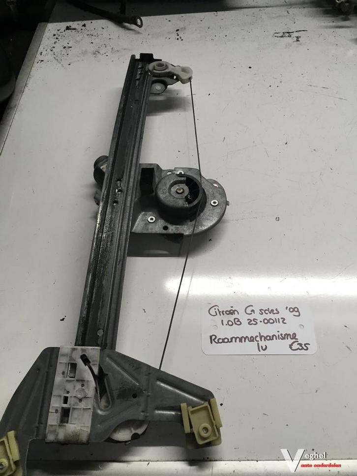 Citroen C1 5drs 1.0 2009 2500112 Elektr  Raammechanisme Link, Auto-onderdelen, Ruiten en Toebehoren, Gebruikt, Ophalen of Verzenden