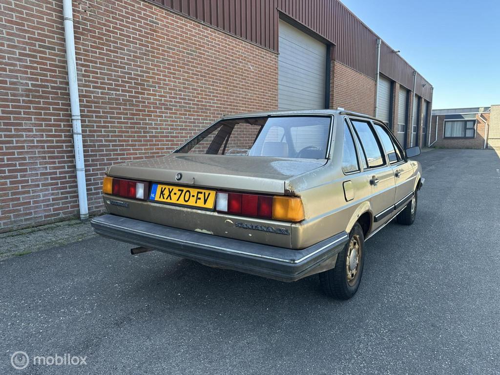 Volkswagen Santana 1.6 LX, Auto's, Oldtimers, Bruin, Volkswagen, Origineel Nederlands, Bedrijf