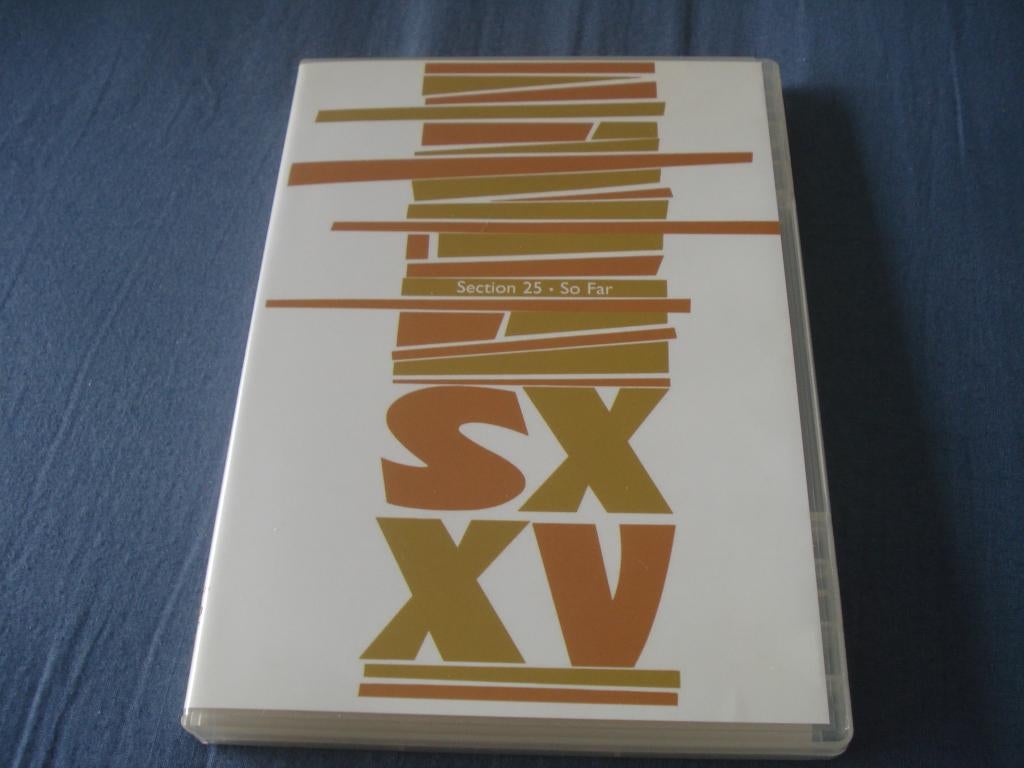 SECTION 25 - SO FAR An Audiovisual History 1980-85 new wave, Vanaf 12 jaar, Ophalen of Verzenden, Zo goed als nieuw, Muziek en Concerten