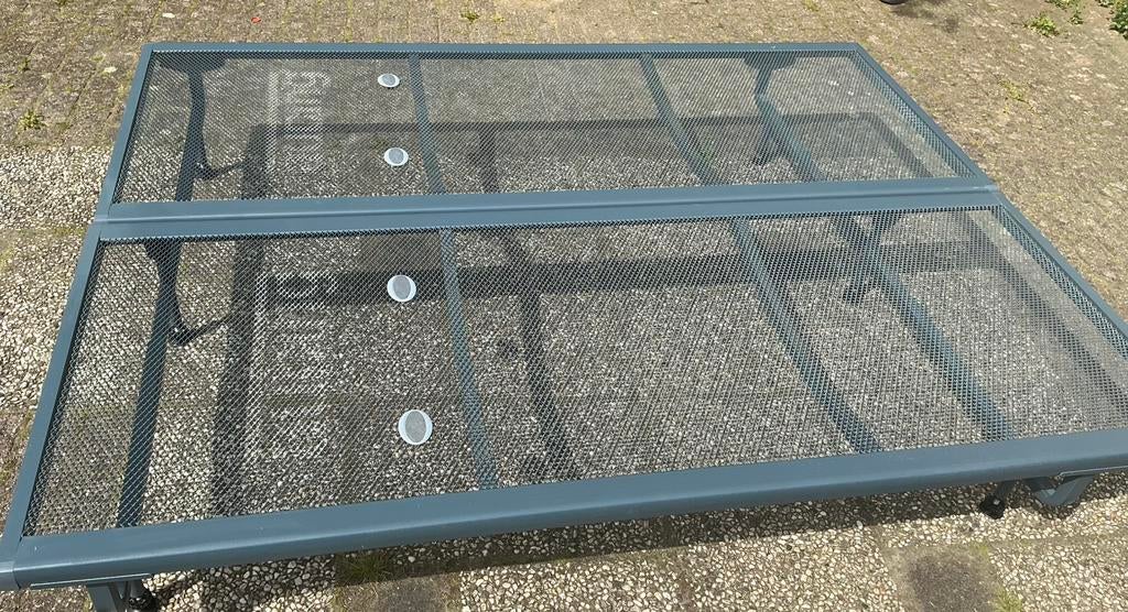 Auping spiralen met onderstel, Ophalen, Tweepersoons, Zo goed als nieuw, 200 cm