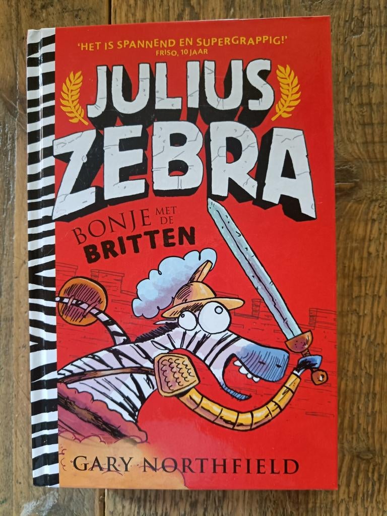 4 Boeken van Julius Zebra., Ophalen of Verzenden, Zo goed als nieuw, Fictie algemeen