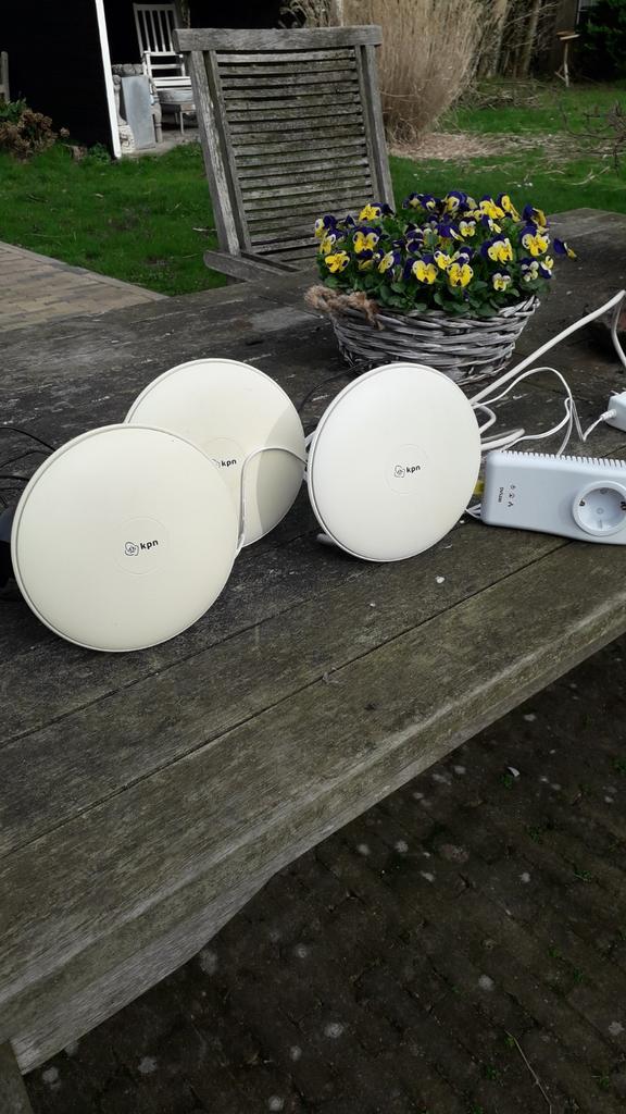 KPN Wifi Schotels / Access Points (3 stuks), Computers en Software, WiFi-versterkers, Gebruikt, Ophalen of Verzenden