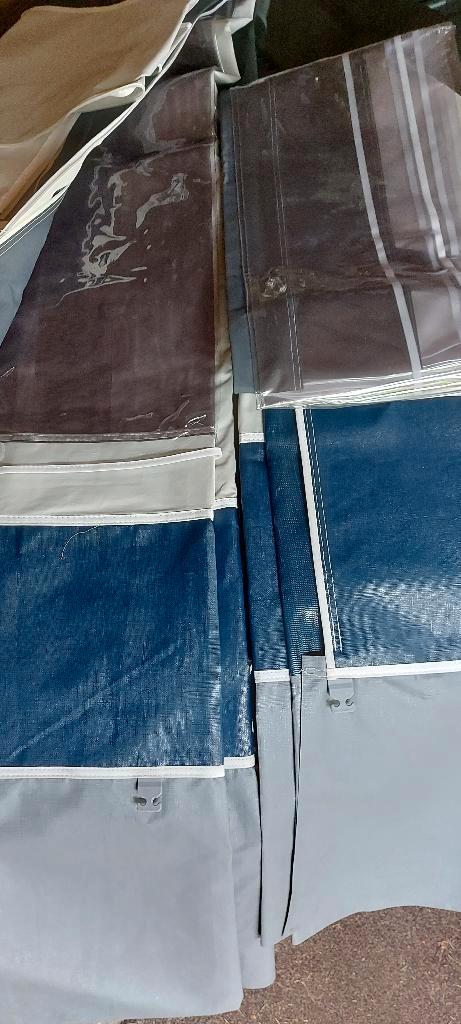 voortent + voortentluifel caravan omloopmaat 12, Caravans en Kamperen, Voortenten en Luifels, Zo goed als nieuw, Dorema, Ophalen