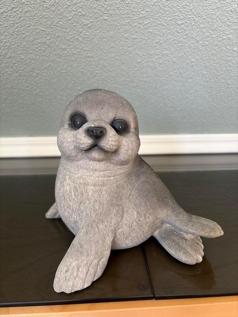 Zeehond beeltje, Verzamelen, Dierenverzamelingen, Ophalen of Verzenden, Gebruikt, Overige soorten, Beeldje of Figuurtje