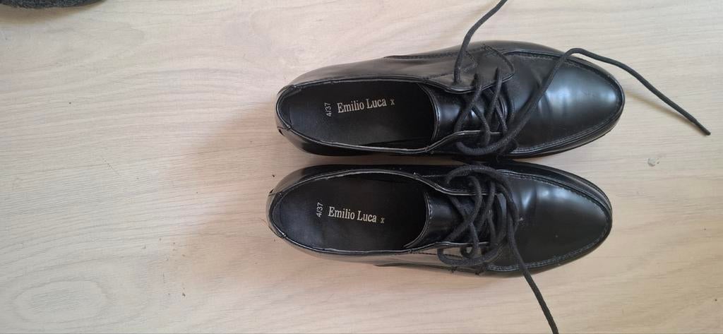 Zwarte schoenen, Ophalen, Zwart, Sneakers of Gympen, Zo goed als nieuw